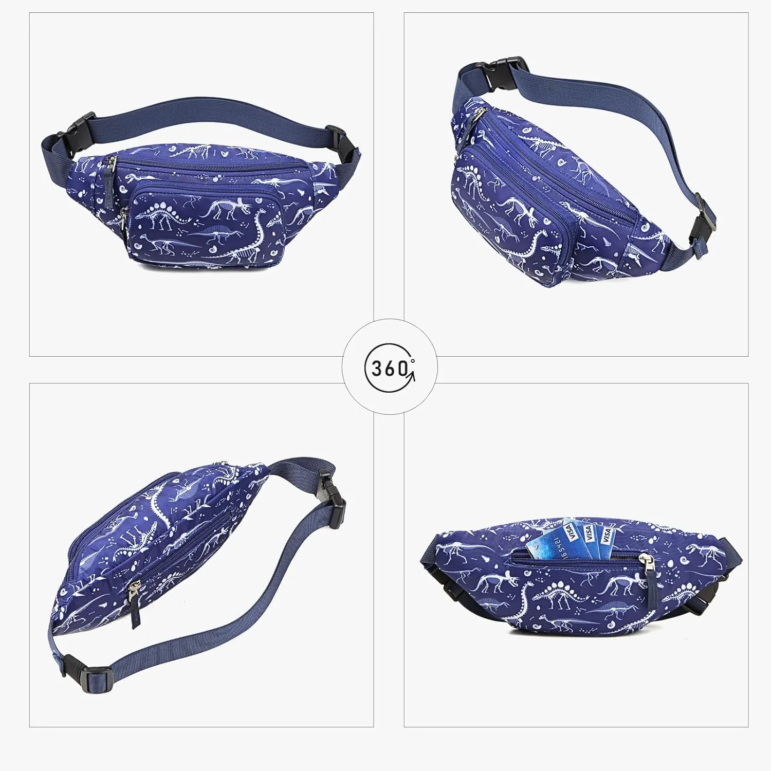 Kids Fanny Pack for Boys, Cute Waist Bag Gift
