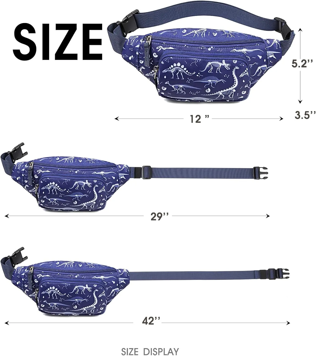 Kids Fanny Pack for Boys, Cute Waist Bag Gift