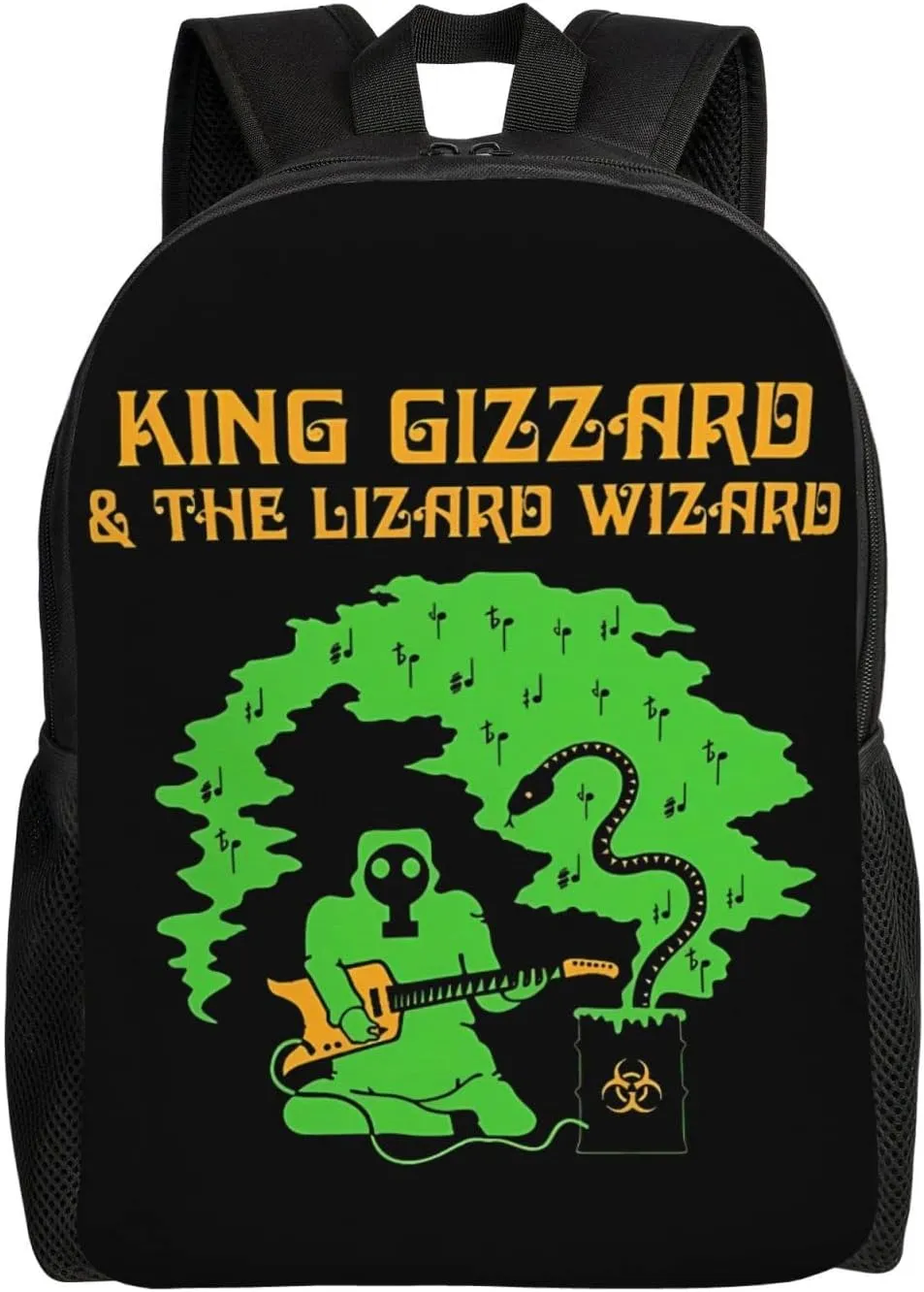 King Gizzard And Lizard Wizard Band Backpack Lightweight Backpacks Unisex Rucksack Fashion Casual Travel Bags
