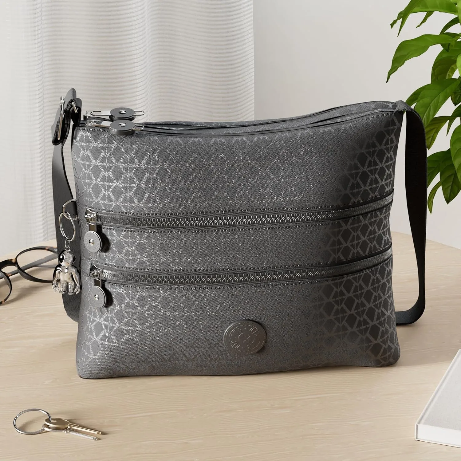 Kipling Alvar Printed Crossbody Bag