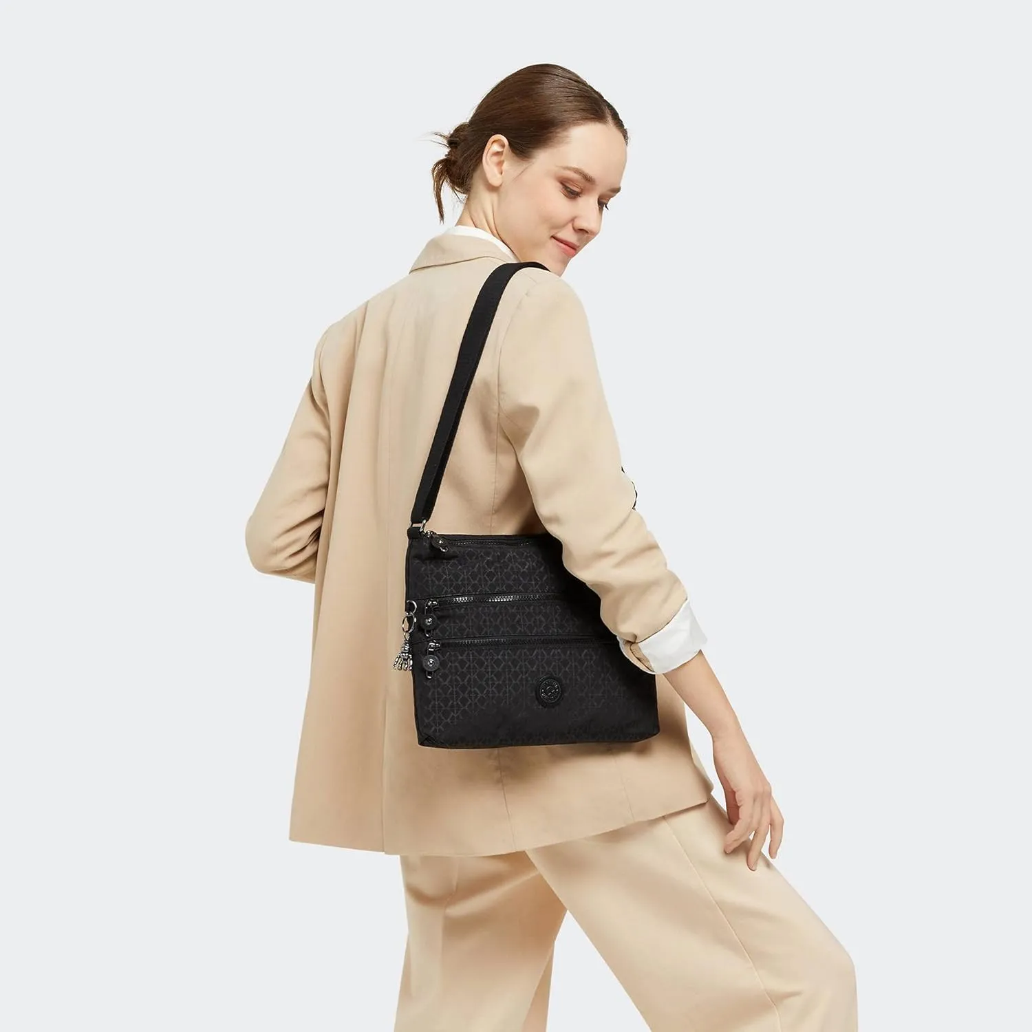 Kipling Alvar Printed Crossbody Bag