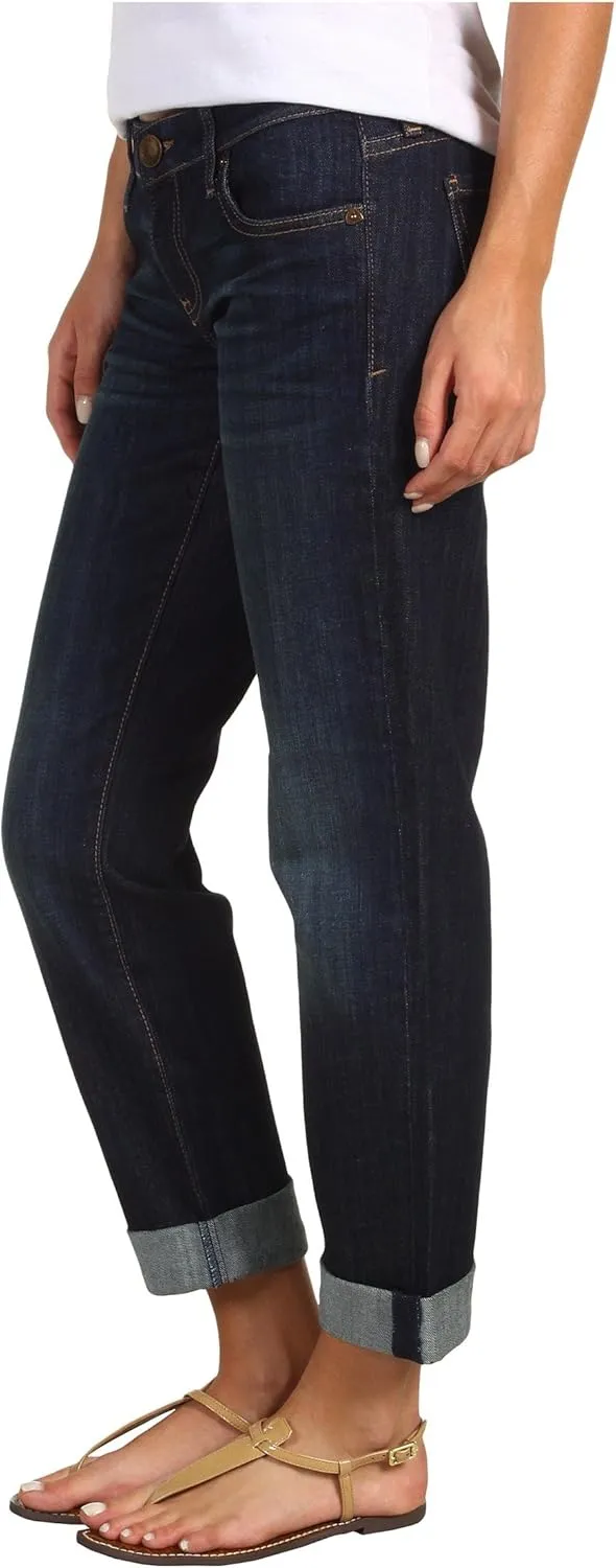 KUT from the Kloth™ Catherine Boyfriend Women’s Jeans – Blended Fabric – Mid Rise – Five Pocket Design