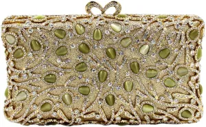 Ladies Evening-Bag Chain Rhinestone Wedding Clutch-Purse Luxury-Handbag