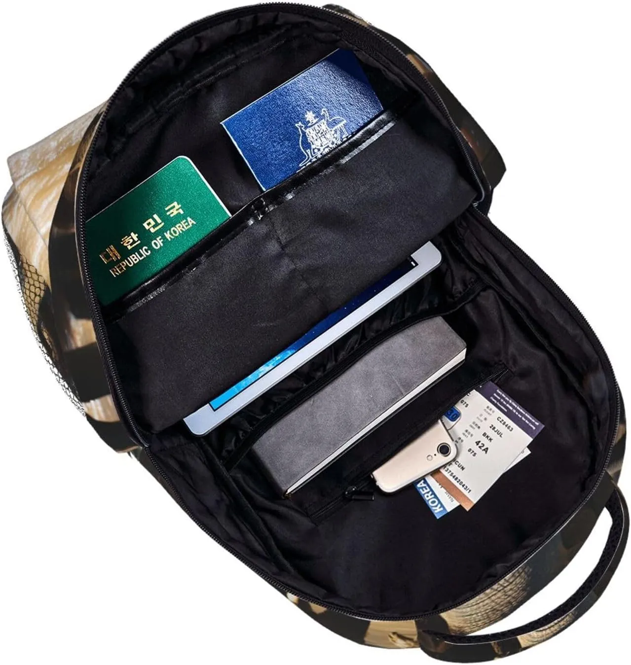 Laptop Backpack Lightweight Daypack for Men Women Elephant drinking water Backpack Laptop Bag for Travel Hiking