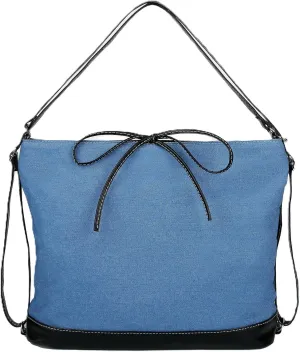 Large Denim Work Tote Bag for Women with Zipper,Canvas Leather Hobo Weekender Everyday Bag for Travel,School Teacher Puffy Utility Tote Bags, Designer Slouchy Women's Shoulder Handbags