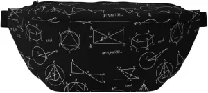 Large Fanny Packs for Women Men Cross Body - equation Math Print black Travel Crossbody Bags for Women Trendy, Belt Bag for Women Men Crossbody, Waist Bag for Women With Adjustable Strap