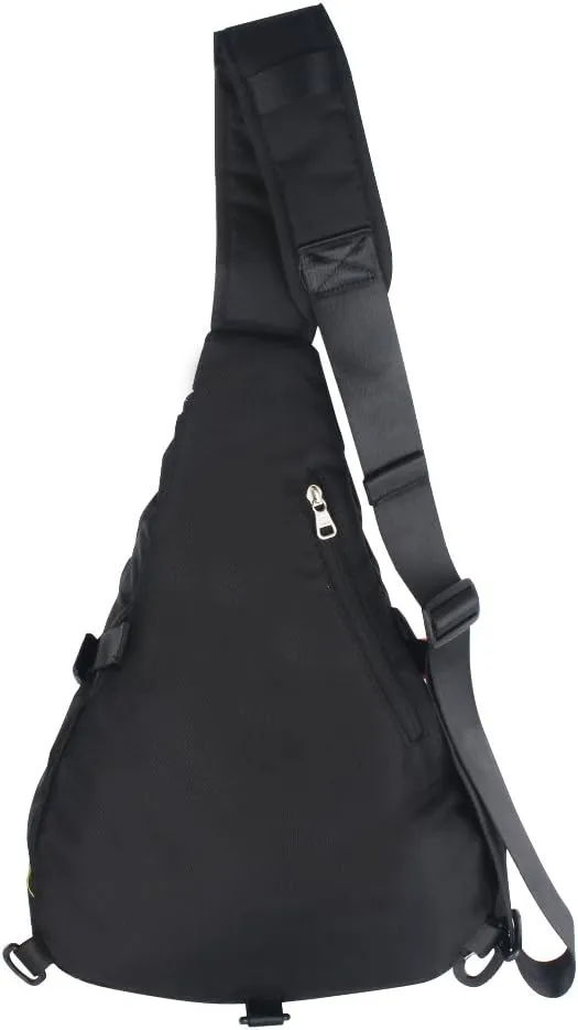 Large Sling Bag Backpack Pack 13 inches Laptop Bag Satchel School Travel Bag Black