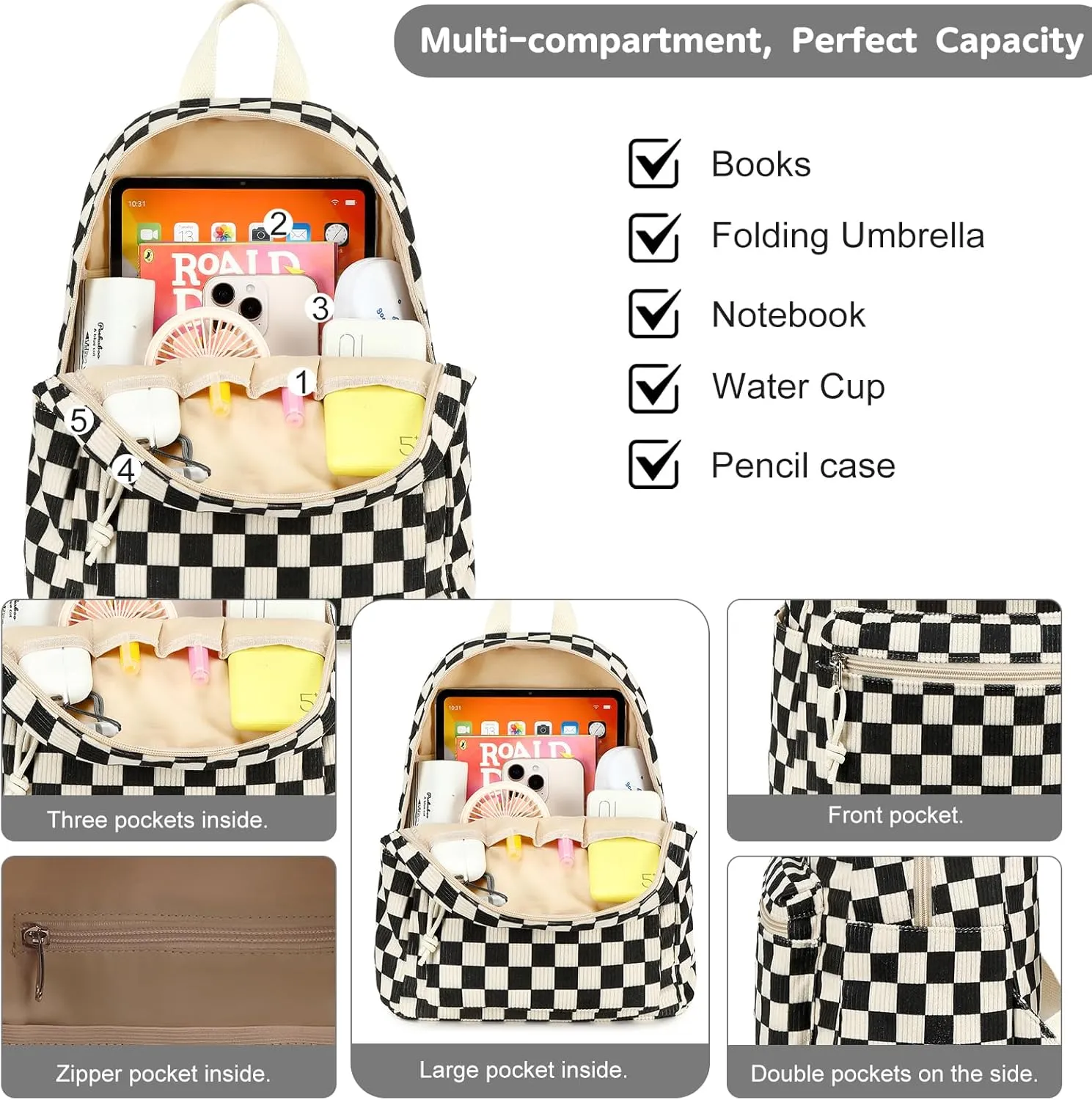 LEDAOU Mini Backpack Girls Cute Small Backpack Purse for Women Teens Kids School Travel Shoulder Purse Bag