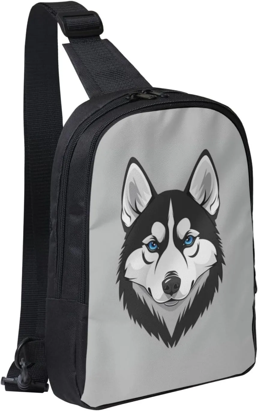 Lighthouse Seaside Casual Crossbody Backpack Sling Bag Lightweight Chest Bag Daypack Shoulder Bag For Men Women