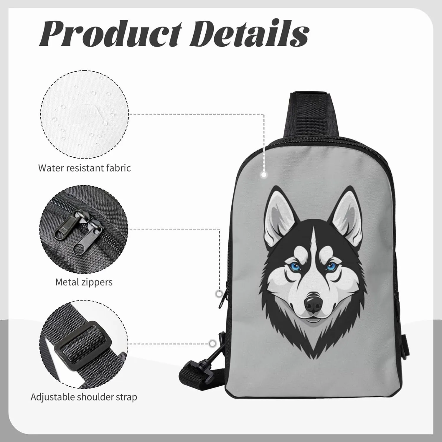 Lighthouse Seaside Casual Crossbody Backpack Sling Bag Lightweight Chest Bag Daypack Shoulder Bag For Men Women