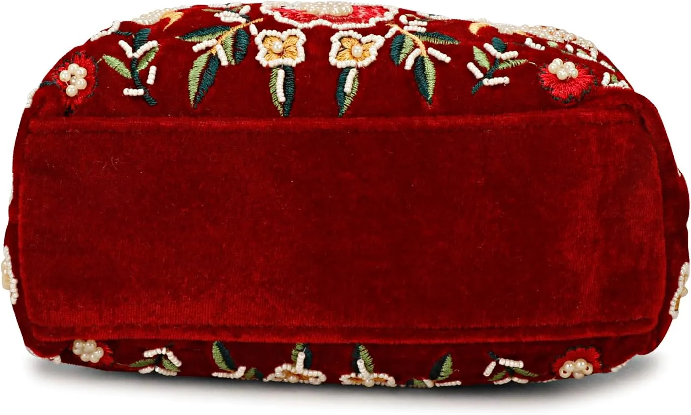 LONGING TO BUY Indian Peacock Embrodiery Potli Bag With Both Side Hand Work, Fancy Potli Bag for Women