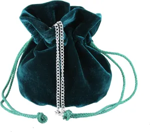 LONI British Hand Made Fantasy Suede Velvet Drawstring Clutch Shoulder Cross-body Bag