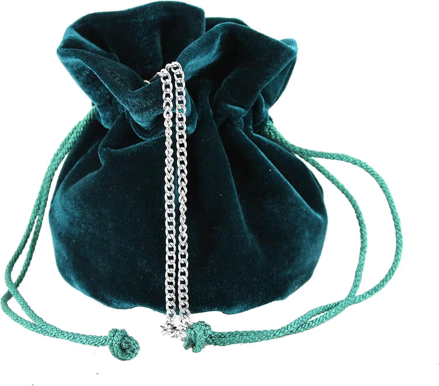 LONI British Hand Made Fantasy Suede Velvet Drawstring Clutch Shoulder Cross-body Bag