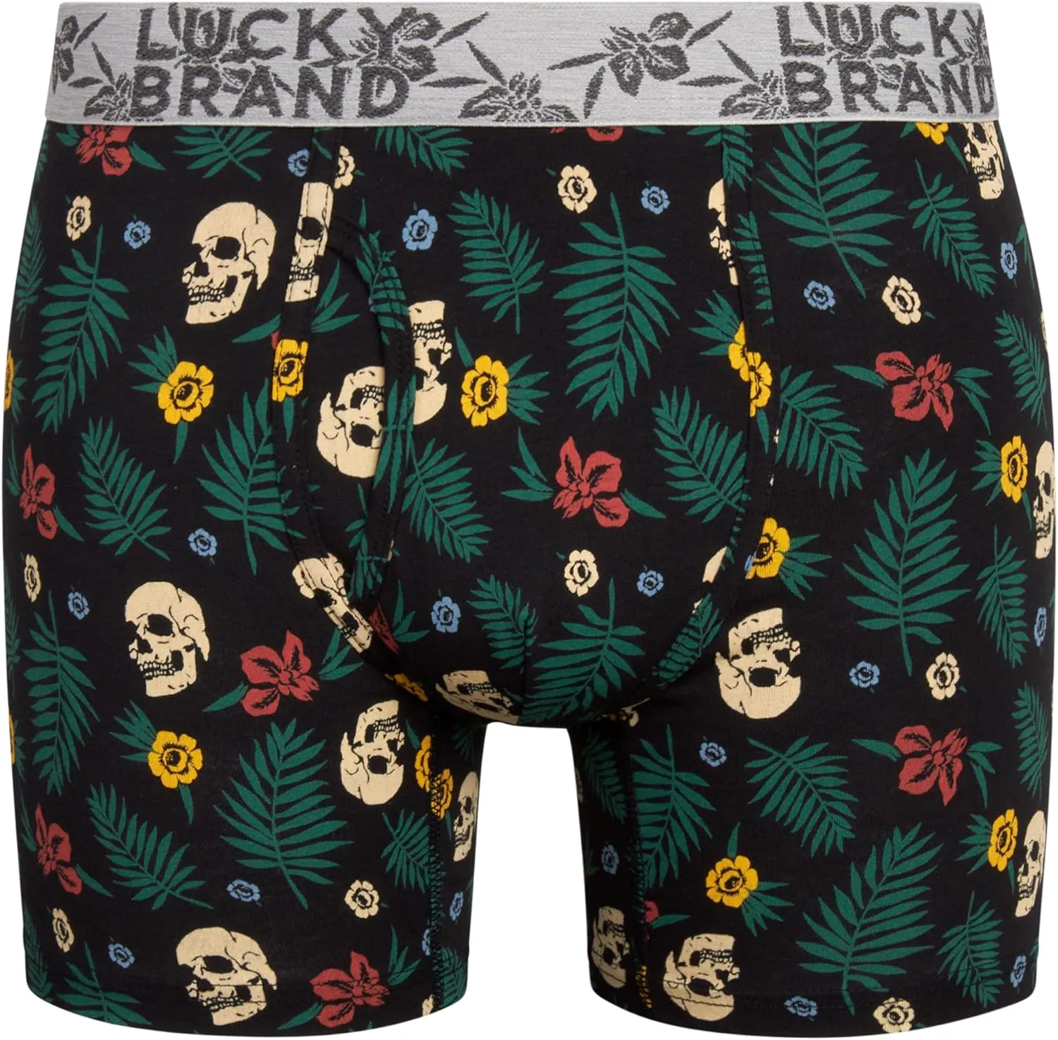Lucky Brand Men's Boxer Briefs - 3 Pack Athletic Compression Quick Dry Underwear - Boxers for Men (Sizes: S-XXL)
