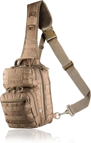 M-Tac City Hunter Hexagon, Tactical Sling CCW Concealed Carry Bag, EDC Pack