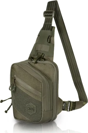 M-Tac Elite Sling Bag - EDC Tactical Crossbody Concealed Carry CCW Chest Pack