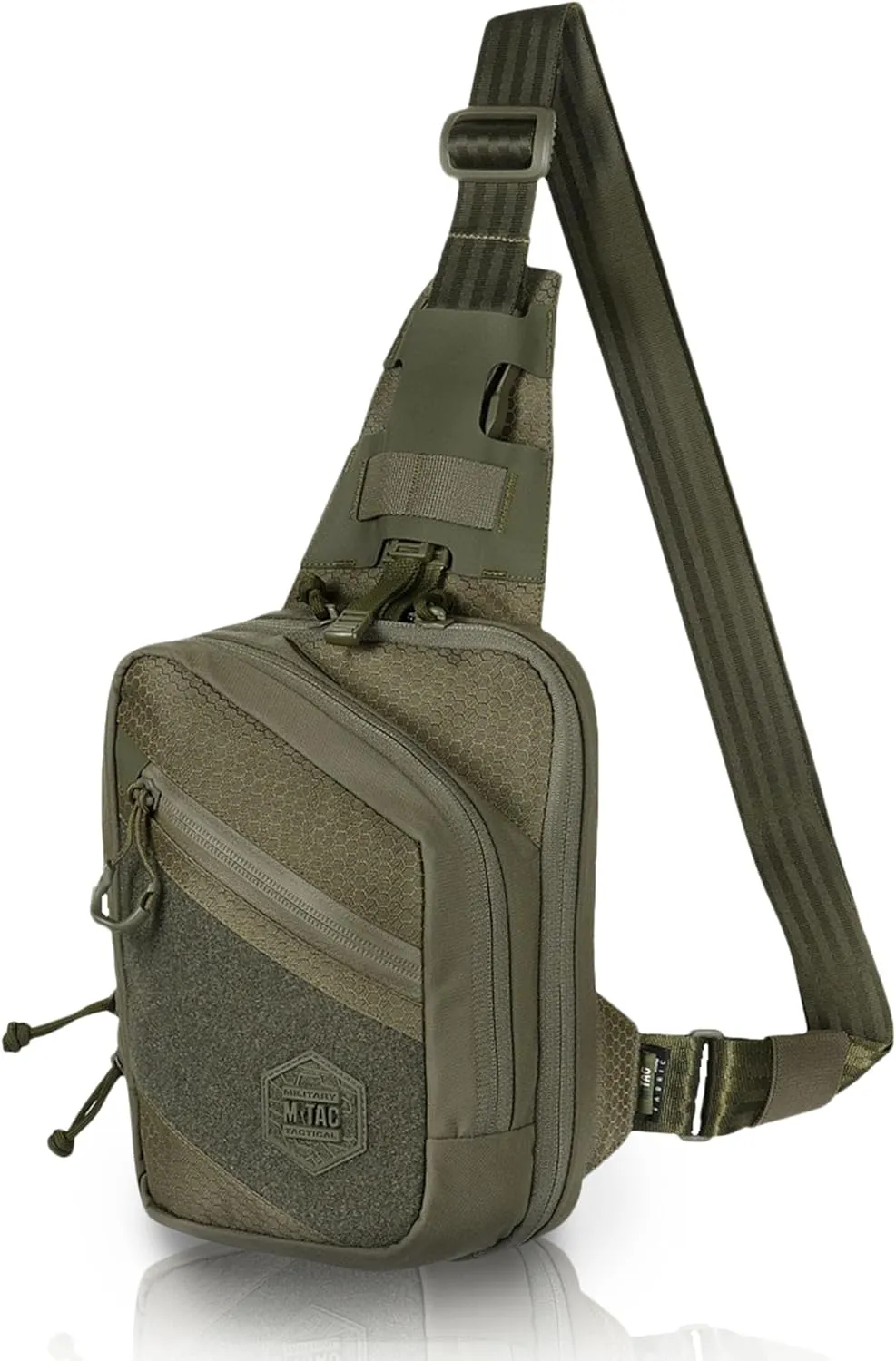 M-Tac Elite Sling Bag - EDC Tactical Crossbody Concealed Carry CCW Chest Pack
