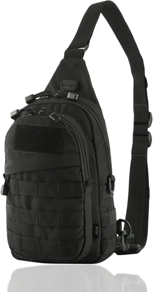 M-Tac Sling Backpack - Tactical Sling Bag for Men - Crossbody Bag Suitable as a Chest Pack
