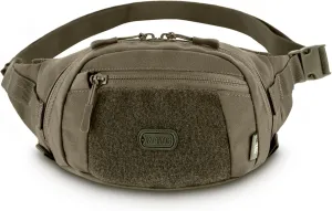 M-Tac Small Companion Waist Pack - Tactical Style Belt Bag EDC - Fanny Pack for Men (Ranger Green)