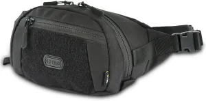 M-Tac Tactical Fanny Pack for Men - Large Companion Waist Bag - Black Cross Body Belt Bag for EDC - Waist Pack