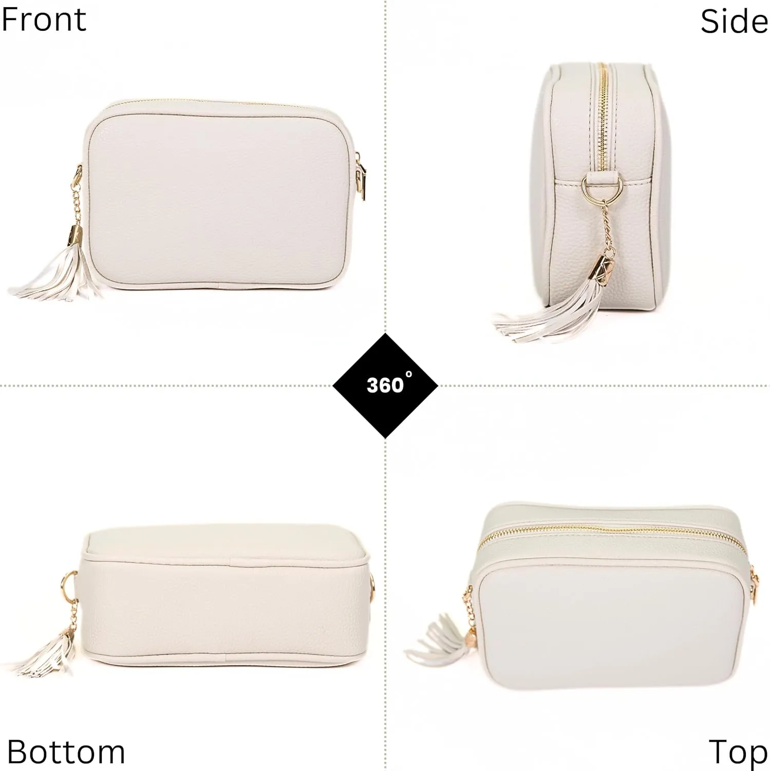 Mabel Crossbody Bag for Women Lightweight mall Shoulder Handbag Bag with Wide Adjustable Canvas Strap, Lightweight - Drew