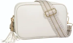 Mabel Crossbody Bag for Women Lightweight mall Shoulder Handbag Bag with Wide Adjustable Canvas Strap, Lightweight - Drew