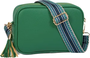 Mabel Crossbody Bag for Women Lightweight mall Shoulder Handbag Bag with Wide Adjustable Canvas Strap, Lightweight - Drew