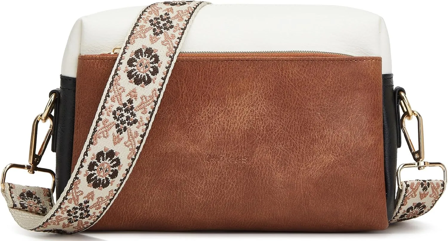 Makes Small Sling Bag for Women, Vegan Leather Fanny Pack Crossbody Bags for Women, Chest Bag With Wide Strap