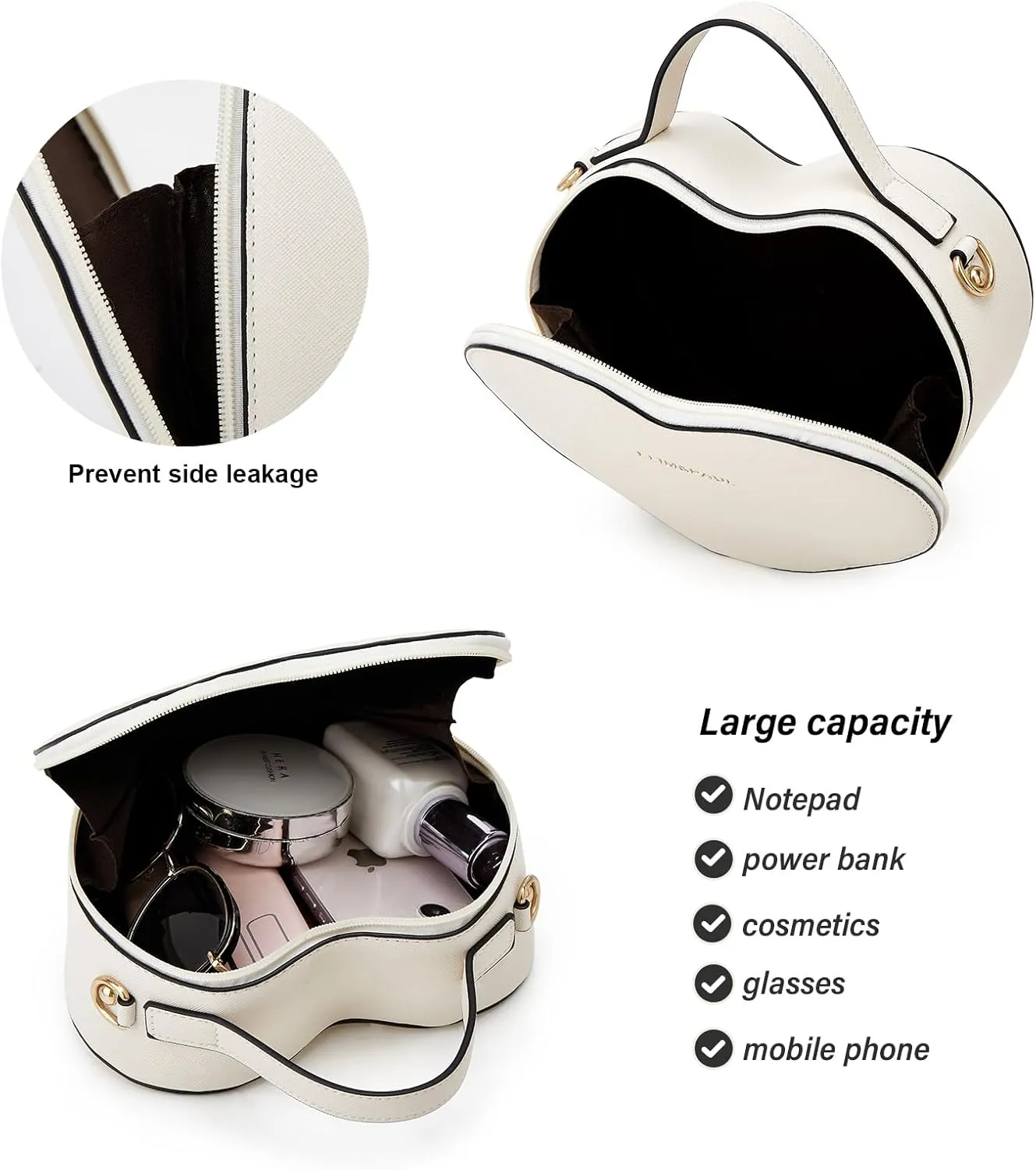 Makes Small Sling Bag for Women, Vegan Leather Fanny Pack Crossbody Bags for Women, Chest Bag With Wide Strap