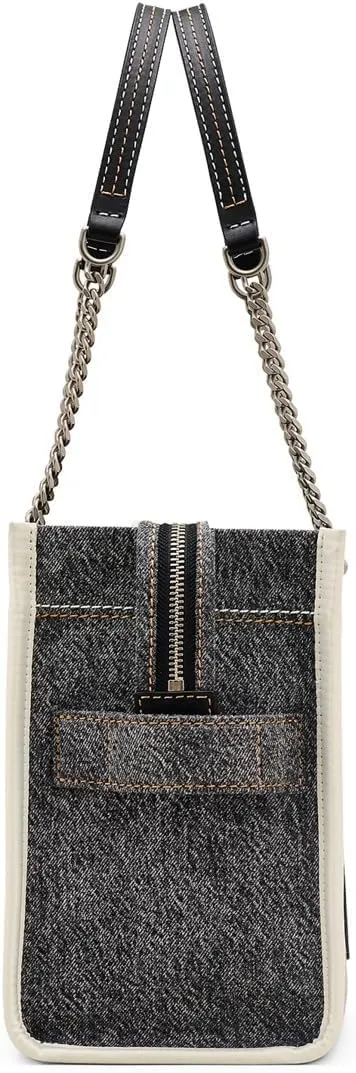 Marc Jacobs The Denim Chain Medium Tote Bag