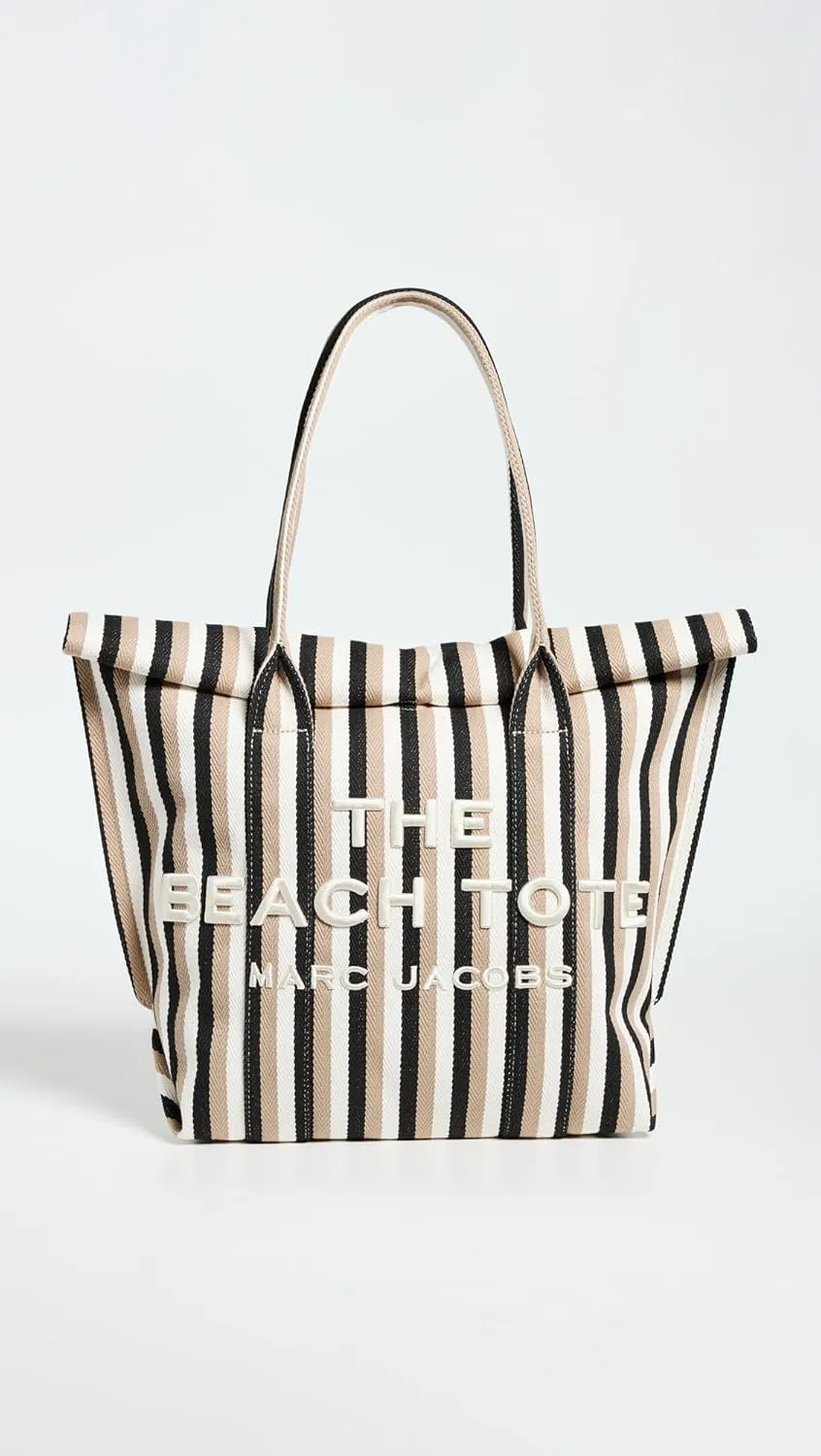 Marc Jacobs The Striped Jacquard Beach Tote Bag