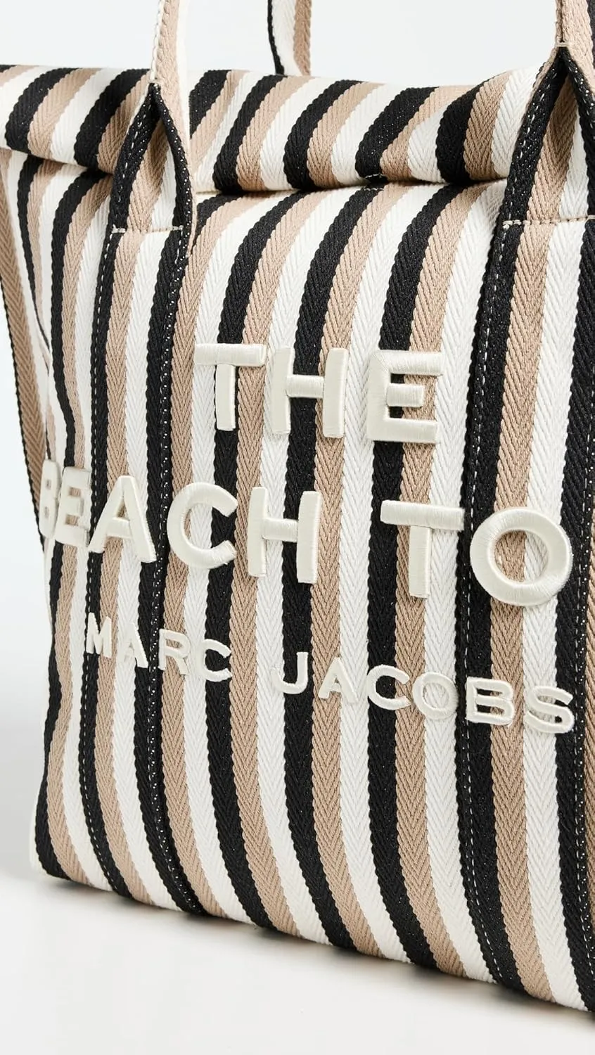 Marc Jacobs The Striped Jacquard Beach Tote Bag