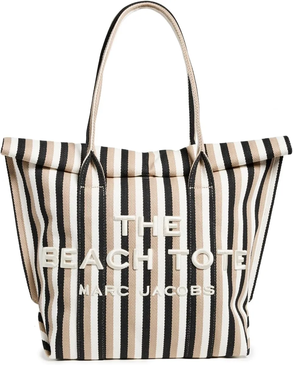 Marc Jacobs The Striped Jacquard Beach Tote Bag