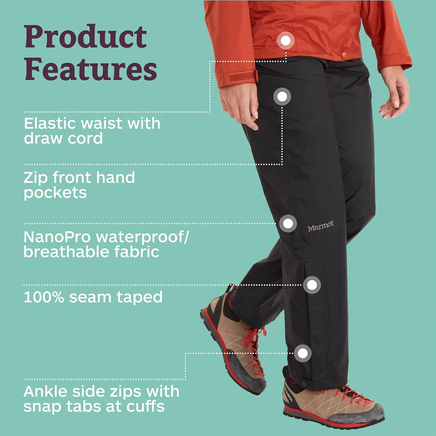 MARMOT Women's PreCip Eco Pant