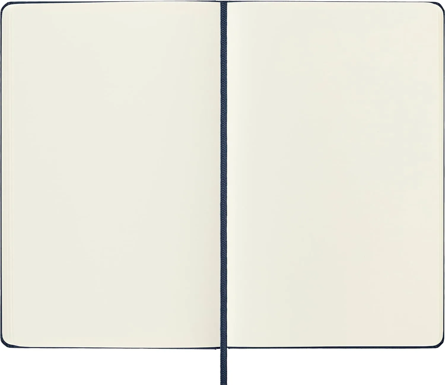 Moleskine Classic Notebook, Hard Cover, Large (5" x 8.25") Plain/Blank, Sapphire Blue, 240 Pages