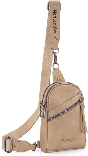 Montana West Small Crossbody Sling Bag for Women Cute Cross Body Fanny Pack Purse