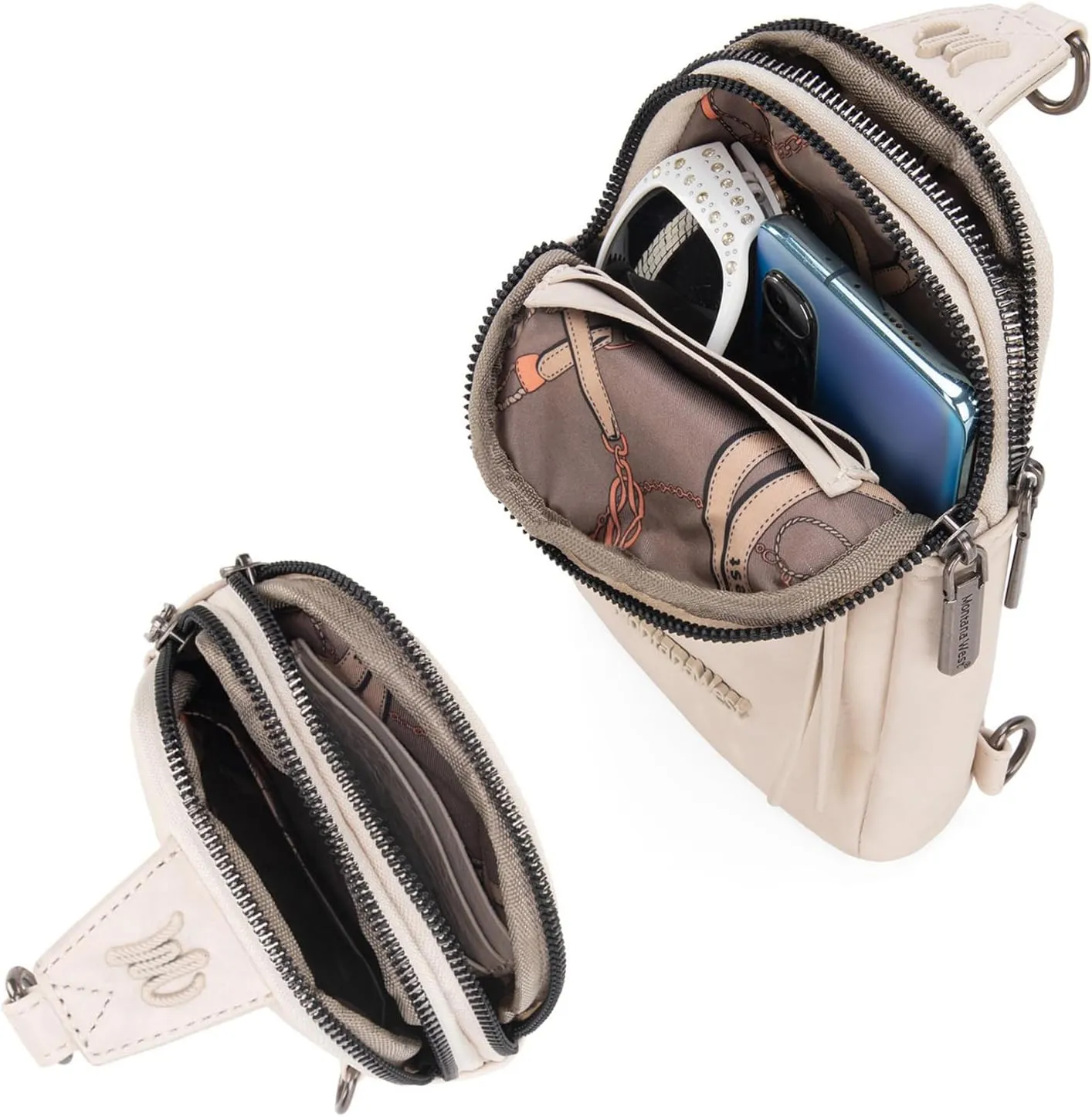 Montana West Small Crossbody Sling Bag for Women Cute Cross Body Fanny Pack Purse