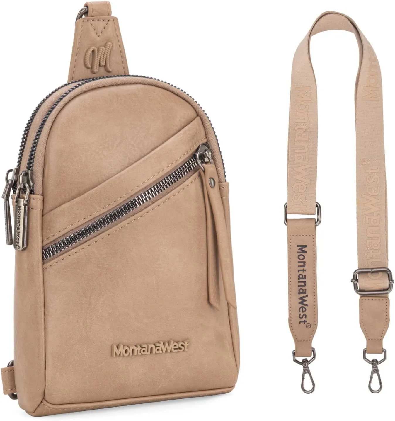 Montana West Small Crossbody Sling Bag for Women Cute Cross Body Fanny Pack Purse