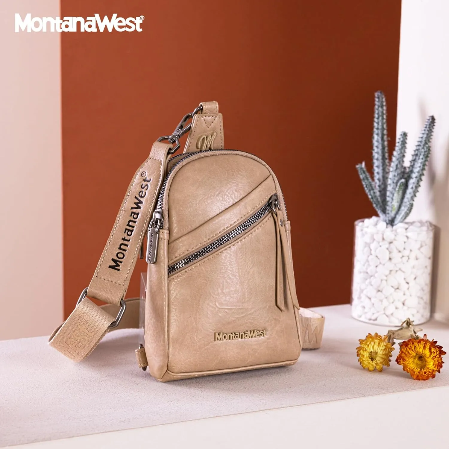 Montana West Small Crossbody Sling Bag for Women Cute Cross Body Fanny Pack Purse