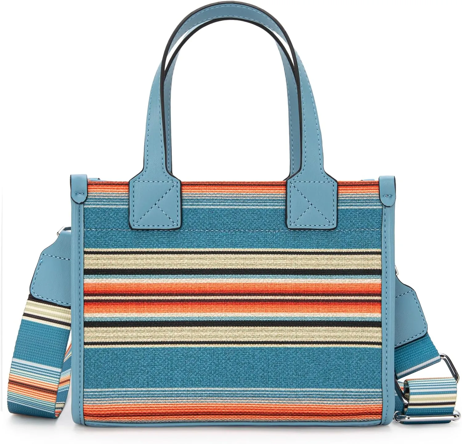 Montana West Small Tote Purses for Women Striped Crossbody Top-Handle Bags