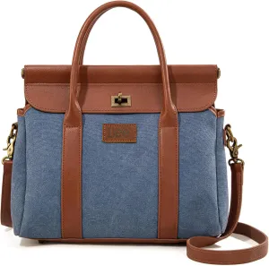 Montana West x Lee Purses and Handbags for Women, Top-Handle Satchel Purse Tote Shoulder Bag Crossbody Messenger Bag