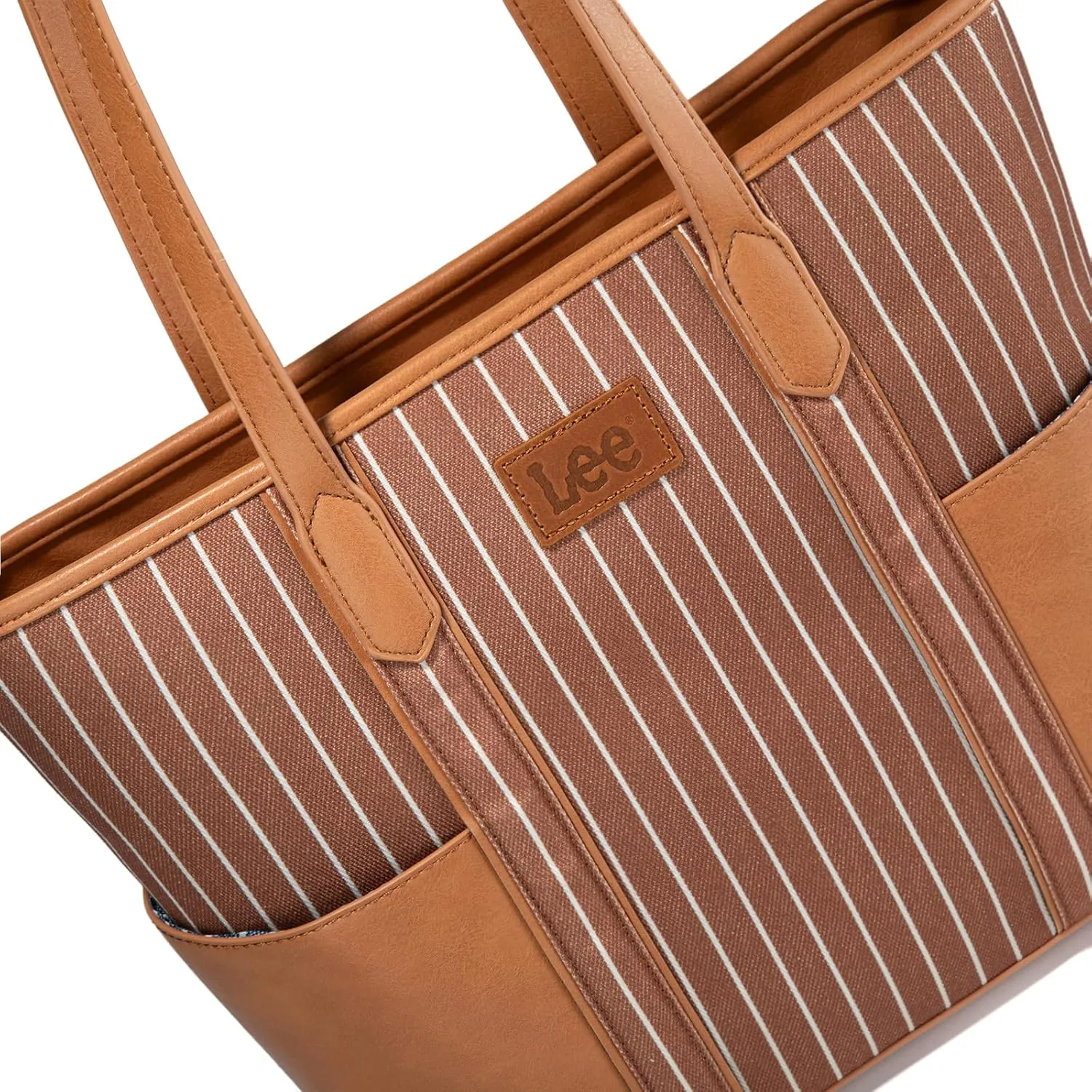 Montana West x Lee Shoulder Tote Bag for Women, Medium Top Handle Handbag Work Travel Hobo Purse