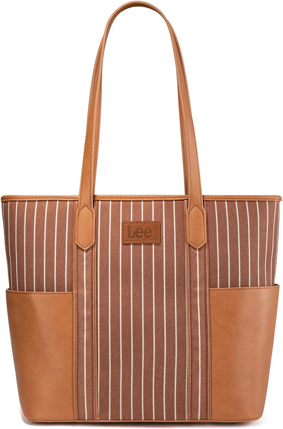Montana West x Lee Shoulder Tote Bag for Women, Medium Top Handle Handbag Work Travel Hobo Purse
