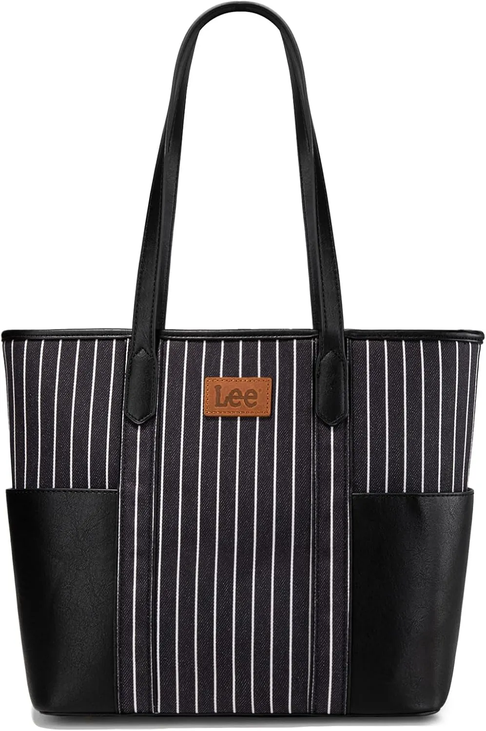 Montana West x Lee Shoulder Tote Bag for Women, Medium Top Handle Handbag Work Travel Hobo Purse