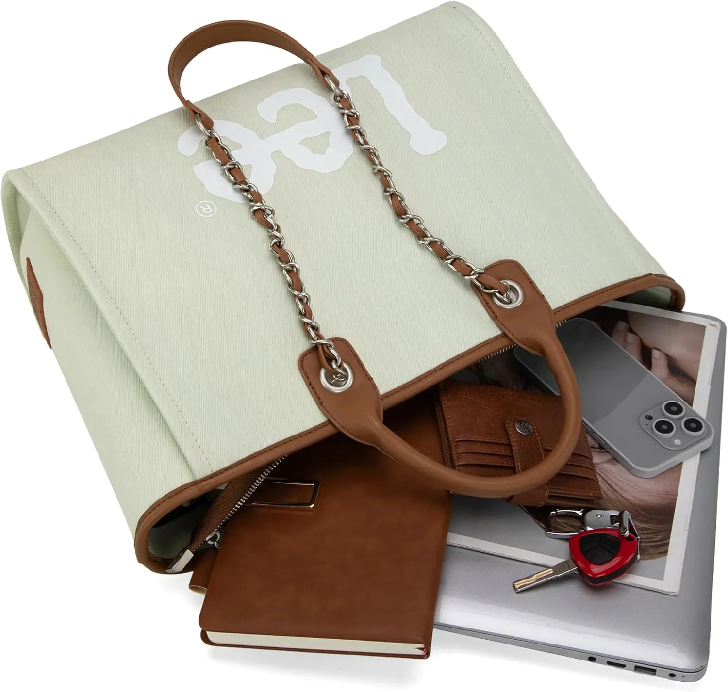Montana West x Lee Tote Bag for Woman Denim Handbag Crossbody Shoulder Bag with Strap