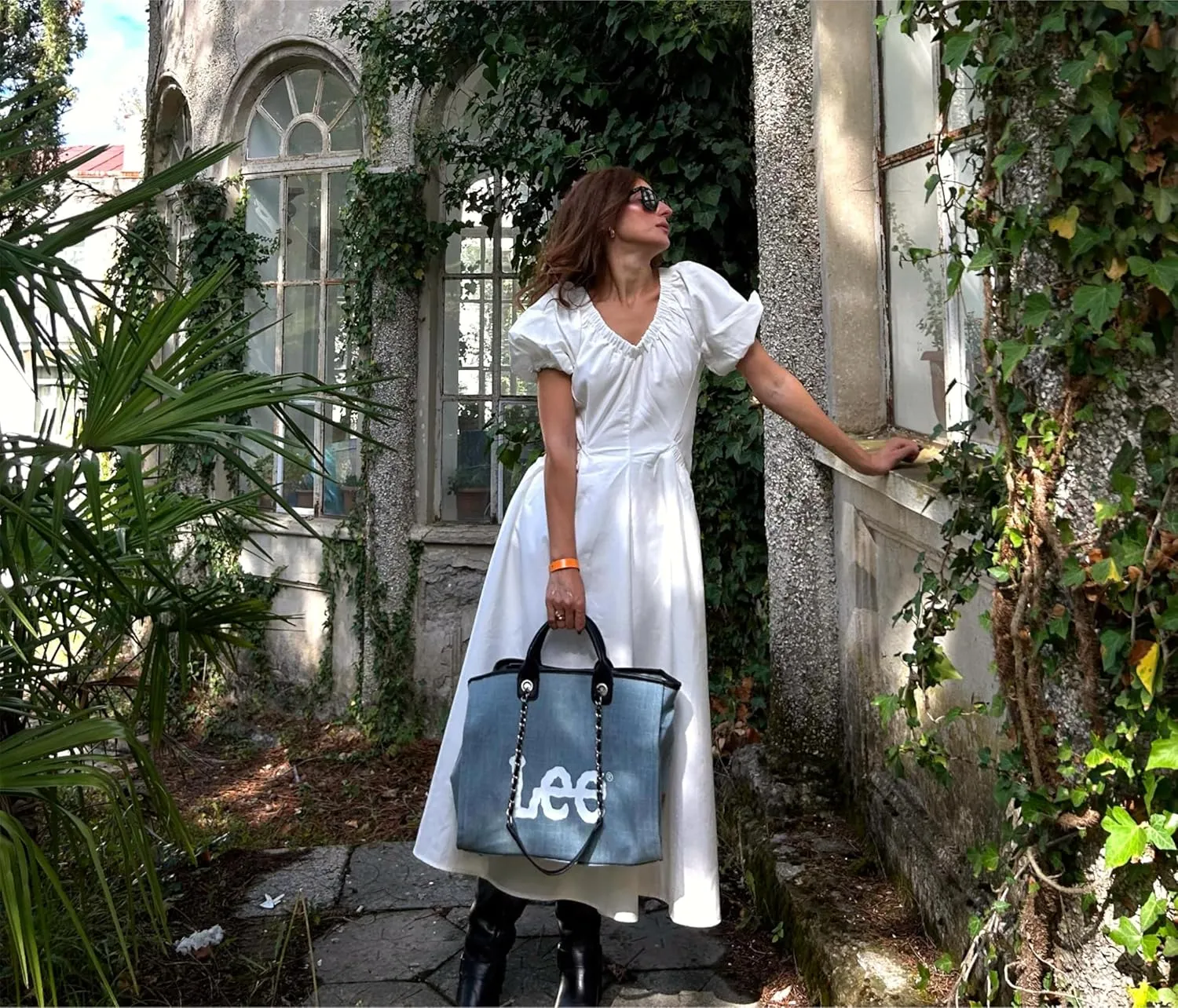 Montana West x Lee Tote Bag for Woman Denim Handbag Crossbody Shoulder Bag with Strap