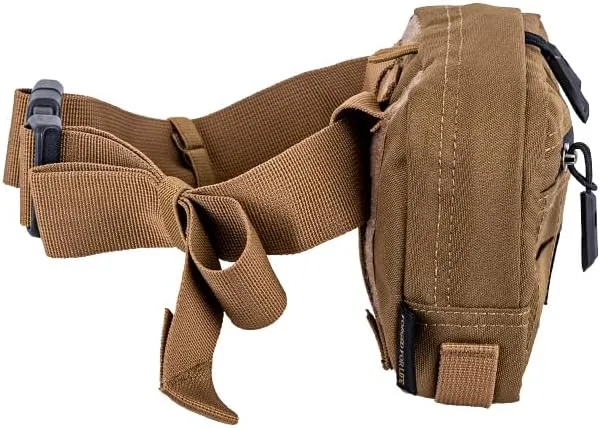 Mountainsmith Sidekick Lumbar Fanny Pack, Belt Bag, Crossbody Sling, Heritage Black