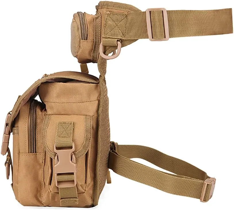 Multi-Purpose Tactical Leg Bag/Leg Rig - Military Style Utility Pouch - 4 Colors
