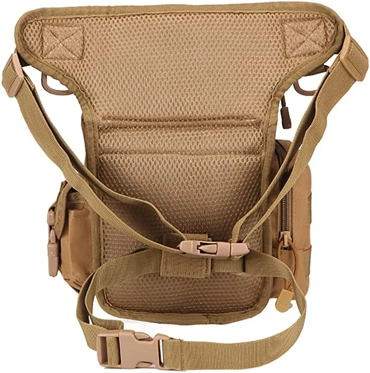 Multi-Purpose Tactical Leg Bag/Leg Rig - Military Style Utility Pouch - 4 Colors