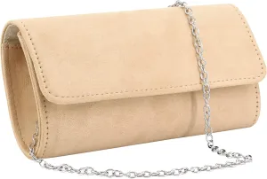 Naimo Flap Dazzling Small Clutch Bag Evening Bag With Detachable Chain